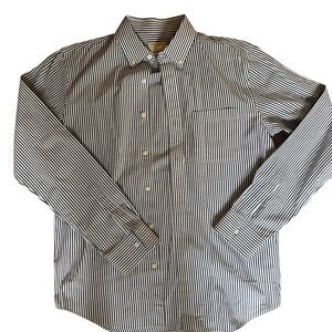 Club Monaco Slim Fit Striped Button Up size small